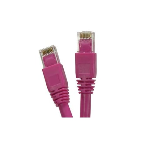 Bestlink Netware CAT6A UTP Ethernet Network Booted Cable- 15ft- Pink 100759PK